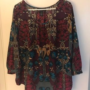 Lane Bryant Blouse with Stud Details